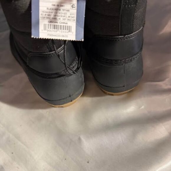 New Black Duck Boots Size 8 - Picture 3 of 4